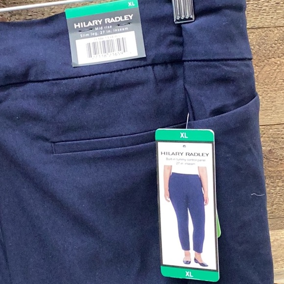 NTW Hilary Radley Mid Rise Slim Leg pants Size XL - Picture 6 of 6